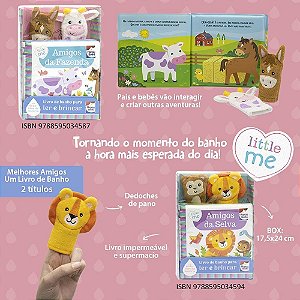 LM MELHORES AMIGOS - UM LIVRO DE BANHO: AMIGOS DA SELVA