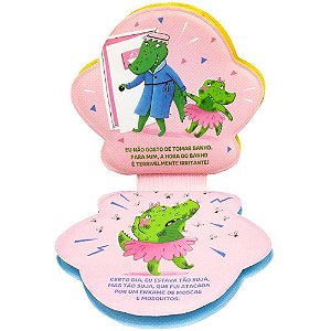 MEU LIVRINHO FANTOCHE DE BANHO: CORA, A CROCODILO