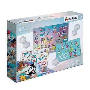 QUEBRA-CABECA PROGRESSIVO DISNEY 100