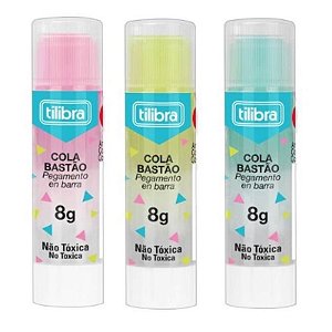 COLA BASTAO 8G TRANSP COLOR DP 7891027314699