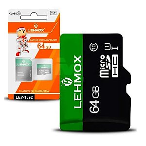 CARTAO DE MEMORIA 64 GB LEHMOX MOD.LEYSD-64