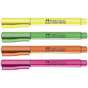 CANETA MARCA TEXTO - 4 CORES