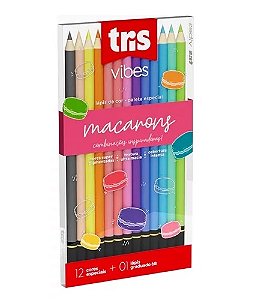 LAPIS COR TRIS VIBES MACAR 12COR LAPIS6B