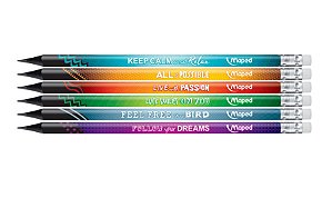 LAPIS GRAFITE HB BLACKPEPS ENERGY COM BORRACHA