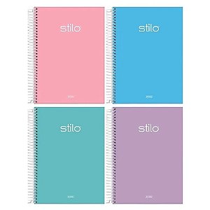 CADERNO ESPIRAL 1/4 CD 80FLS