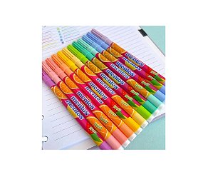 HIDROGRAFICA NEO PEN GIGANTE MENTOS C/12 CORES PASTEIS-