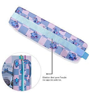 ESTOJO C/ELASTICO STITCH