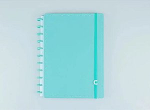 CADERNO ALL AQUAMARINE - GRANDE