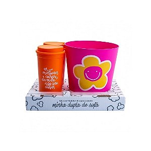 COPOS E BALDE DE PIPOCA - CORES