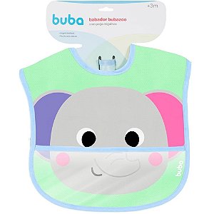 BABADOR COM BOLSO BUBA ZOO ELEFANTE