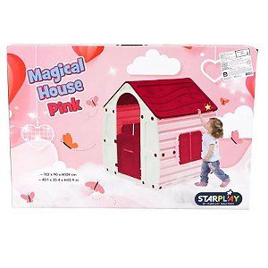 CASINHA DE BRINQUEDO - MAGICAL ROSA (P55)