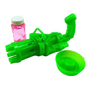 BRINQUEDO INFANTIL BAZOOKA DE BOLHAS