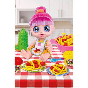 BONECA BUTTERFLY RAINBOW ESPAGUETE