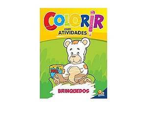 COLORIR COM ATIVIDADES: BRINQUEDOS