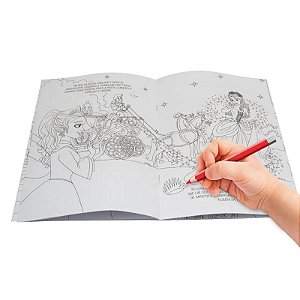 CONTOS DE FADAS PARA COLORIR: CINDERELA