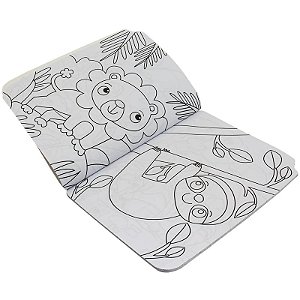 COLORIR COM ADESIVOS: ANIMAIS