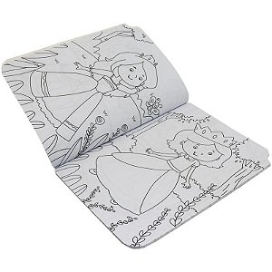 COLORIR COM ADESIVOS: PRINCESAS