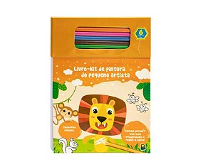 KIT DE PINTURA DO PEQUENO ARTISTA: LARANJA