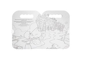 LIVRO DE COLORIR COM ALCA: ARCA DE NOE