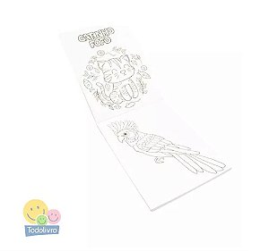 LIVRO-BLOCO DE COLORIR: PETS