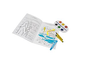 LIVRO-KIT LER & COLORIR: BIBLIA PARA COLORIR, A
