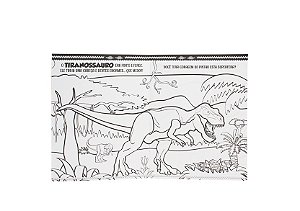 LIVRO-KIT LER & COLORIR: DINOSSAUROS