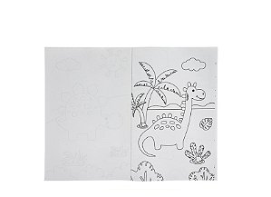 LIVRO-KIT PARA COLORIR: DINOSSAUROS