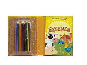 MEGAKIT PARA COLORIR: FAZENDA