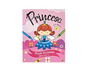 MUNDO ENCANTADO PARA COLORIR: PRINCESA