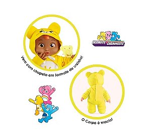 ROMA - KILTY KIDS URSINHOS CARINHOSOS AMARELO BRINQ. BONECA VINIL