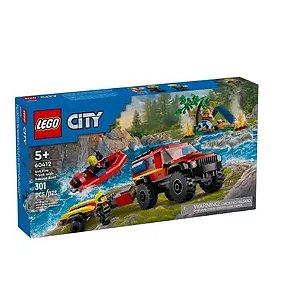 CAMINHAO DOS BOMBEIROS 4X4 COM BARCO DE RESGATE