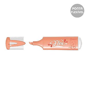 MARCA TEXTO FLUOPEPS FLEX PASTEL SALMON