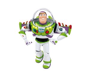 BONECO DE ACAO BUZZLIGHTYEAR CAPACETE COM SOM TOY STORY DISNEY UFISE