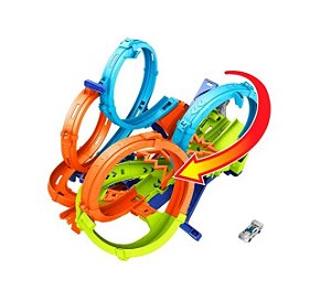 HXR70 HOT WHEELS ACTION PISTA VOLTAS E COLISOES DESAFIADORAS