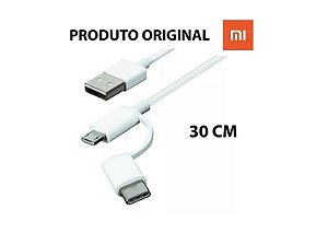 CABO USB X TIPO C/MCR USB 30CM XIAOMI BR