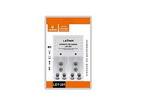 CARREGADOR DE PILHA UNIVERSAL LEHMOX MOD.LEY-261