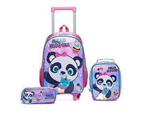KIT INFANTIL MOCHILA + LANCHEIRA + ESTOJO - PERFECT4YOU COLORIDO  EAN :7899920958828