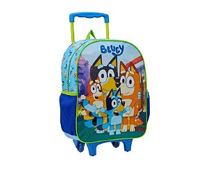 MALA COM RODAS 16 BLUEY X - 13590 - ARTIGO ESCOLAR