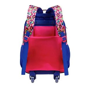 MALA COM RODAS ALCAS 14 MINNIE R - 11421 - ARTIGO ESCOLAR