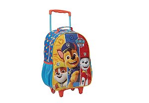 MALA COM RODAS 14 PATRULHA CANINA X1 - 13441 - ARTIGO ESCOLAR