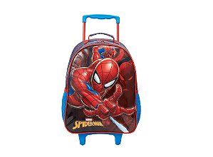 MALA COM RODAS 16 SPIDER-MAN X1-A - 13330 - ARTIGO ESCOLAR