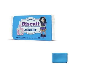 MASSA PARA BISCUIT 90G AZUL CELESTE