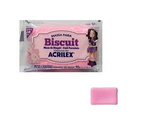 MASSA PARA BISCUIT 90G ROSA