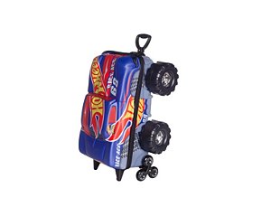 MALA INFANTIL HOTWHEELS RACE MONSTER TRUCKS