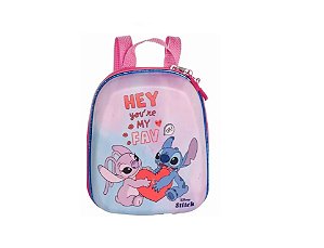 MOCHILA INFANTIL STITCH E ANGEL
