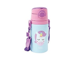 GARRAFINHA DE ALUMINIO ANIMAL FUN UNICORNIO