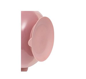 KIT REFEICAO COM COMPARTIMENTO E TALHERES ROSA