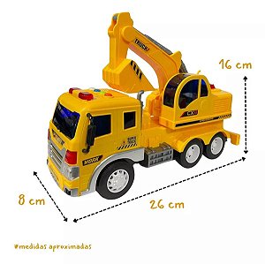 CF24346 KIT CARRETA E ESCAV 37CM LUZ/SOM