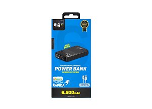 POWER BANK 6500MAH ELG PB65
