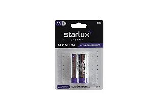 STARLUX ENERGY PILHA ALCALINA PEQUENA AA2